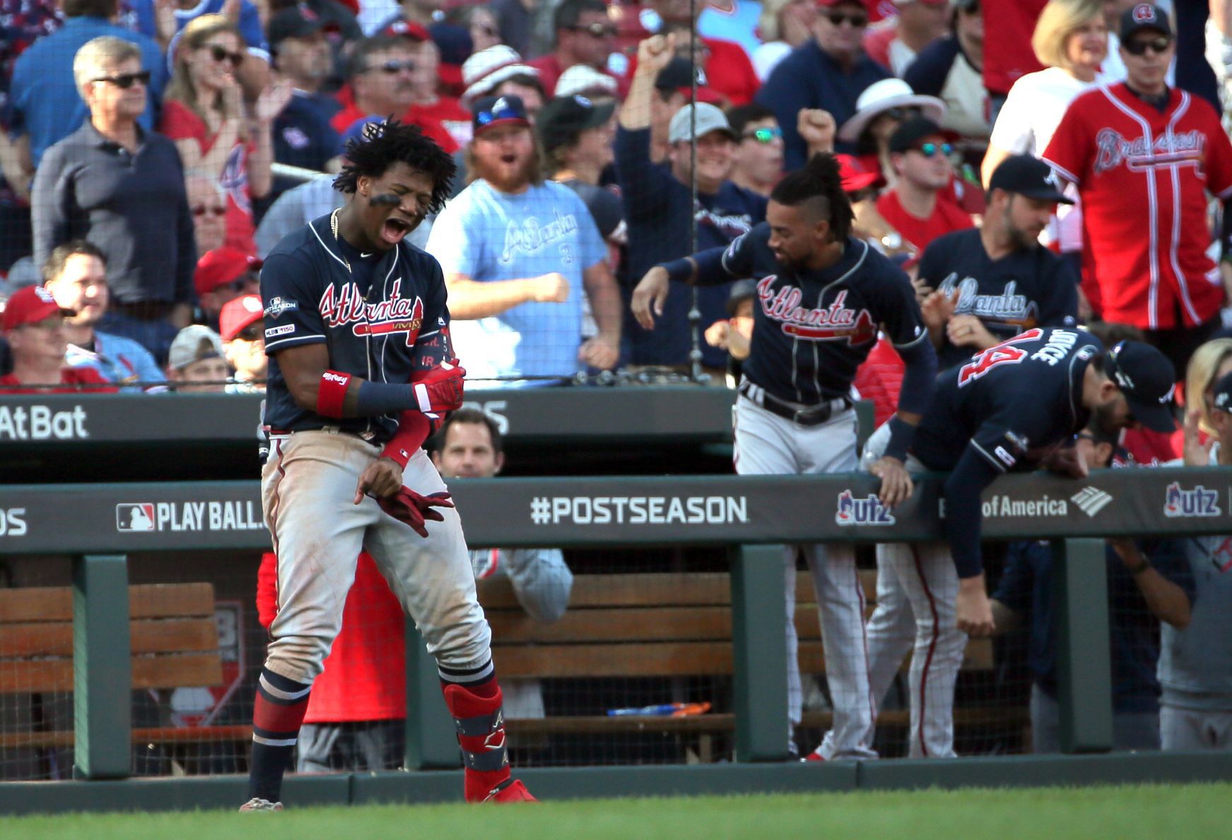 Atlanta Braves vs St. Louis Cardinals, Game 4 NLDS in St. Louis